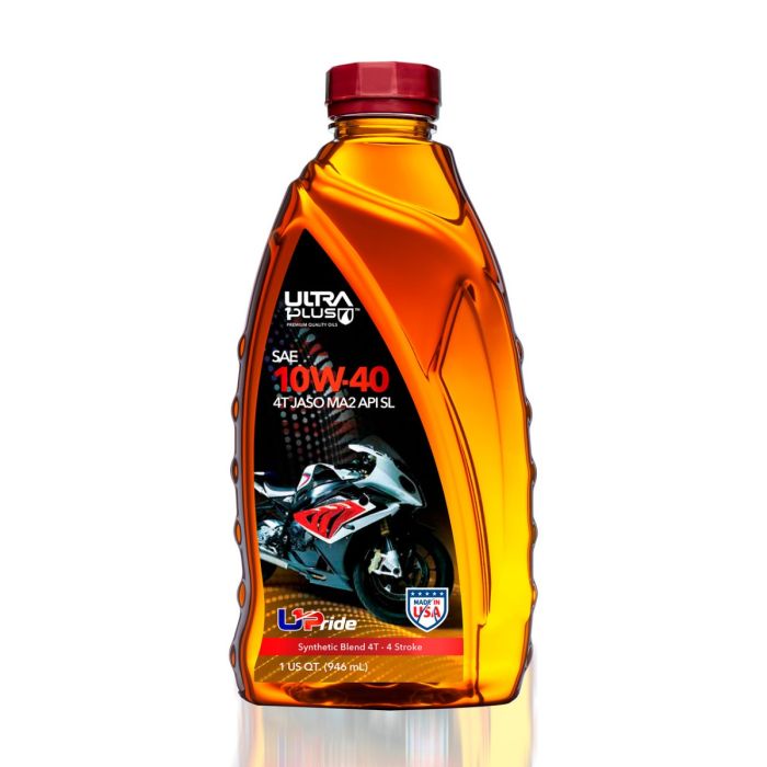SAE 10W-40 Semi-Synthetic 4T Engine Oil, API SL, JASO MA2 | Ultra1Plus™