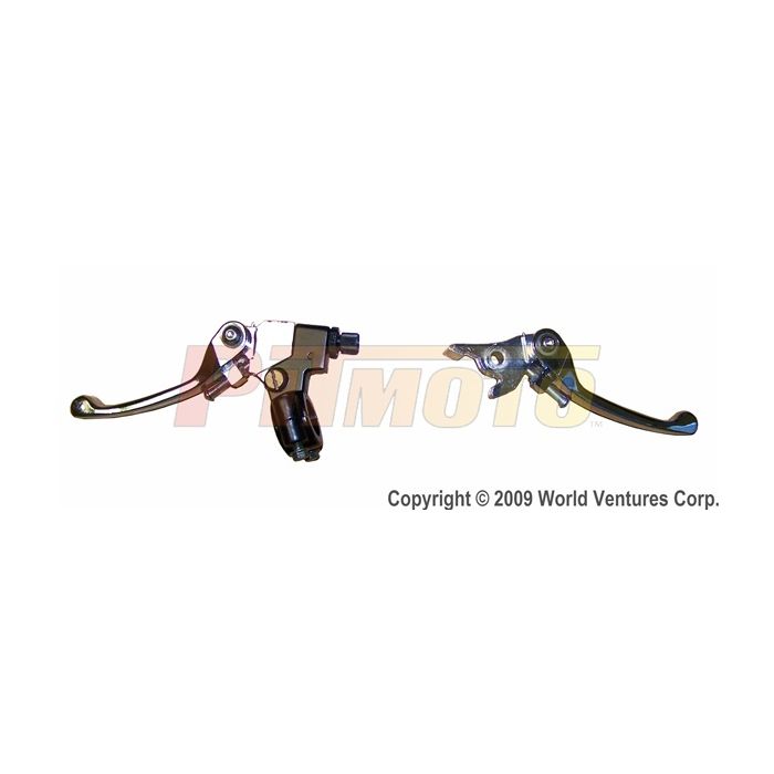 Brake Lever - Folded & Adjustable Alloy Brake Lever - (universal fit)