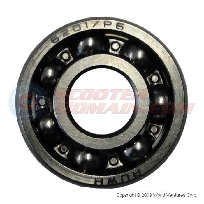 Bearings 6201 / P6 for Gear Case Cover (Set of 2) - QMB, 49/50cc