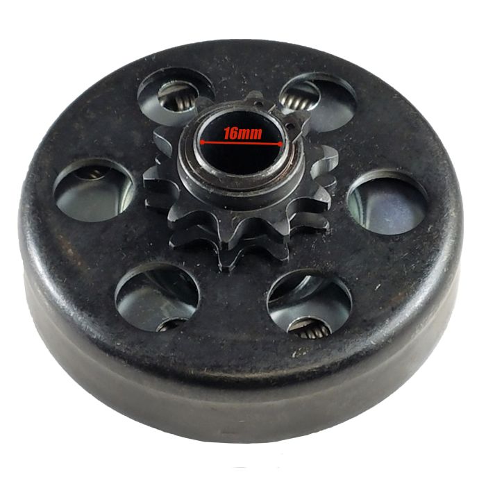 Clutch - 2.8HP, Stock - 16mm Shaft, #420 Sprocket with 10 teeth; Coleman, Baja Mini Bikes