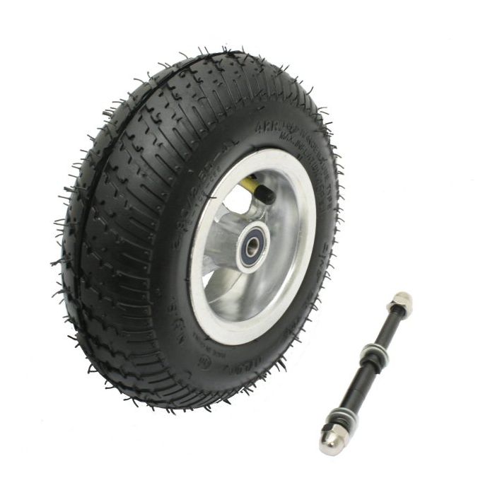 Universal Parts 9" Front Wheel Complete for Razor E300, V41+