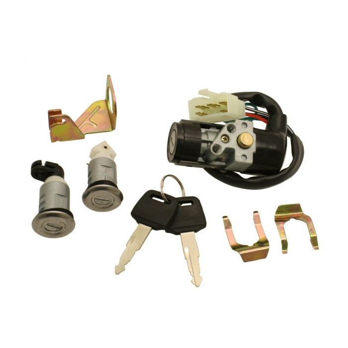 Ignition Switch - 50cc 4-stroke full-size scooters and mopeds. Specific to Qingqi Model QM50QT-3E