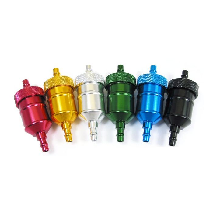 1/4" Aluminum Fuel Filter, All Makes