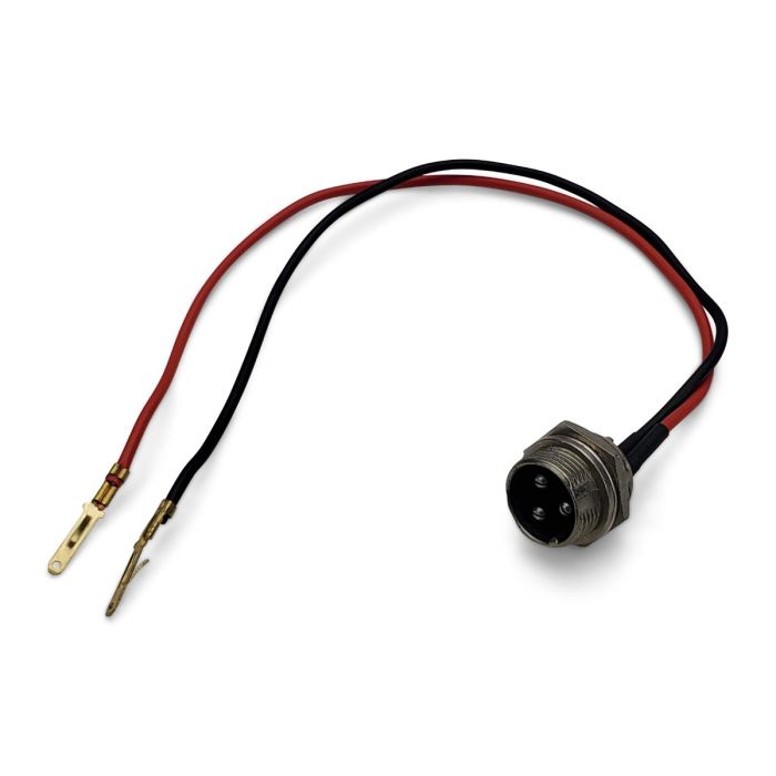 Battery Charger - Port - 12V, 3 Prong, w/2 Wires