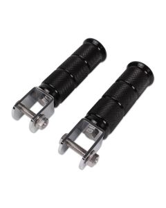 Foot Pegs - Ruckus/Zoomer for Footrest Kit (Black); pair, (NCY Brand)