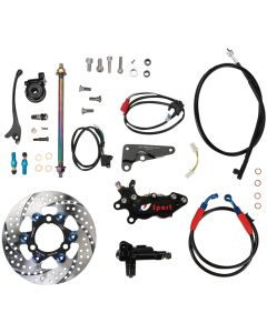 NCY SLAMMED DISC CONVERSION KIT (4 PISTON CALIPER); RUCKUS