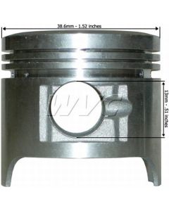 Piston - 50cc, 4-Stroke