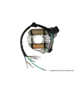 Stator Magneto - / Magneto - 50 to 110cc ATV (33mm Center Hole, 6 Loose Wires)
