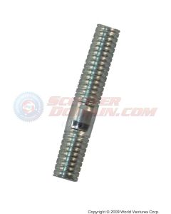 Exhaust Bolts / Threaded on Both Sides 32mm X 6mm (Set of 2) - GY6, 125/150cc