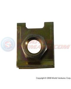 Engine Cover - Nut Clips for Bolts 6mm (Set of 2) - 49cc/50cc 139QMB Scooter