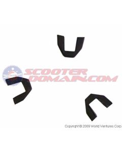 CVT Variator Back Plate Slides (Set of 3) - QMB, 49/50cc