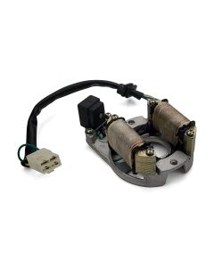 Stator Magneto - / Magneto - 50 to 110cc (33mm Center Hole, Male Plug w/4 wires)