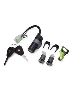 Key Switch Ignition Lock Set - Qingqi Model QM50QT-3E