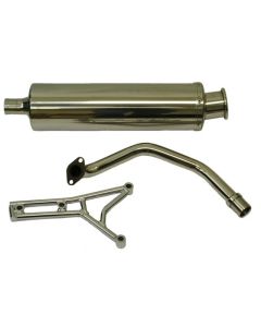 SSP-G Retro Style GY6 Performance Exhaust