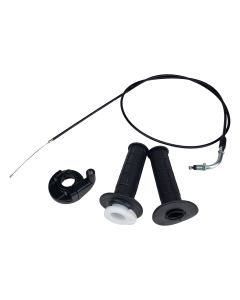 Throttle Controller, Cable, and Grips Kit for Dirt Bikes | Fits most of 50/110cc Chinese Dirt Bikes
