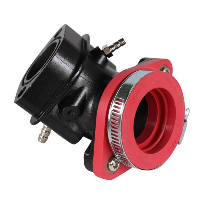 Carburetor Intake Manifold - 30mm, Coated, EGR, GY6 150cc, (NCY Brand)