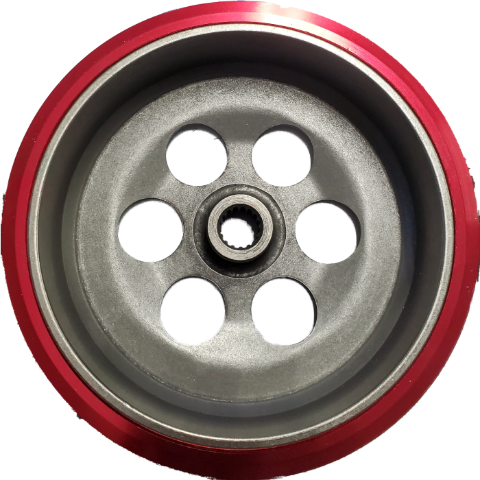 Clutch Bell for the Minarelli Engines 105mm Motoforce Brand -RED