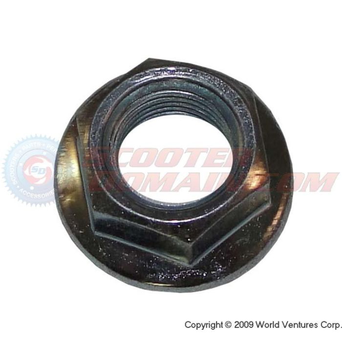 Hexagon Nut for Variator Pulley (12mm) - QMB, 49/50cc