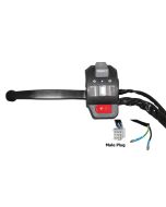Brake Lever - Controller - Left controller with switches and brake lever (Male Plug)