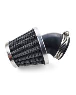 Air Filter - 44mm, 30 Degree Angle, Cone - Chrome