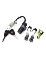 Key Switch - Ignition Lock Set - Qingqi Model QM50QT-3E