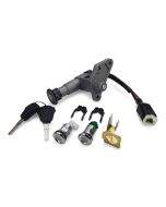 Key Switch - Ignition Lock Set - (4-pin plug), 150cc Scooters, TPGS-808
